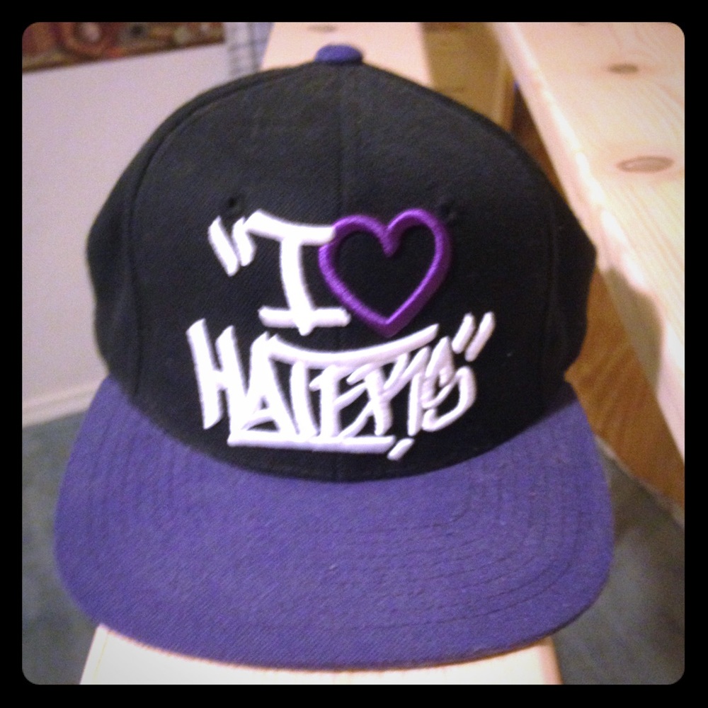 I 💜 HATERS SnapBack Hat